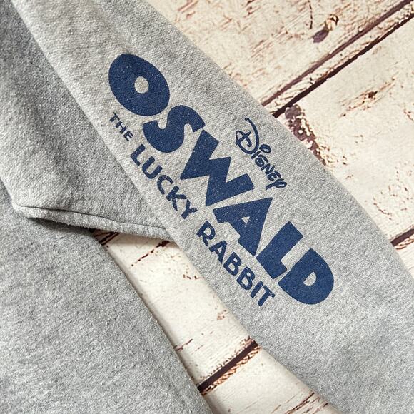 DISNEY Vintage Oswald the Lucky Rabbit Super Service Sweatshirt - Picture 3 of 5
